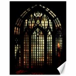 Stained Glass Window Gothic Canvas 12  x 16 