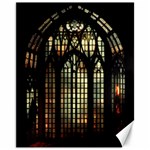 Stained Glass Window Gothic Canvas 11  x 14 