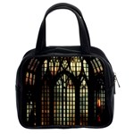 Stained Glass Window Gothic Classic Handbag (Two Sides)