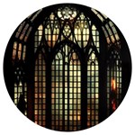 Stained Glass Window Gothic Round Trivet