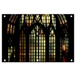 Stained Glass Window Gothic Banner and Sign 6  x 4 