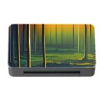 Outdoors Night Moon Full Moon Trees Setting Scene Forest Woods Light Moonlight Nature Wilderness Lan Memory Card Reader with CF
