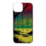 Nature Swamp Water Sunset Spooky Night Reflections Bayou Lake iPhone 13 TPU UV Print Case
