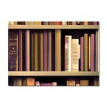 Books Bookshelves Office Fantasy Background Artwork Book Cover Apothecary Book Nook Literature Libra Sticker A4 (100 pack)