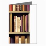 Books Bookshelves Office Fantasy Background Artwork Book Cover Apothecary Book Nook Literature Libra Greeting Cards (Pkg of 8)