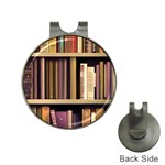 Books Bookshelves Office Fantasy Background Artwork Book Cover Apothecary Book Nook Literature Libra Hat Clips with Golf Markers