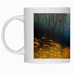 Wildflowers Field Outdoors Clouds Trees Cover Art Storm Mysterious Dream Landscape White Mug