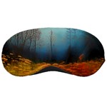 Wildflowers Field Outdoors Clouds Trees Cover Art Storm Mysterious Dream Landscape Sleep Mask