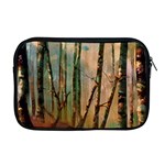 Woodland Woods Forest Trees Nature Outdoors Mist Moon Background Artwork Book Apple MacBook Pro 17  Zipper Case