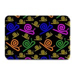 Pattern Repetition Snail Blue Plate Mats