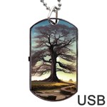 Nature Outdoors Cellphone Wallpaper Background Artistic Artwork Starlight Book Cover Wilderness Land Dog Tag USB Flash (Two Sides)