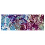 Blend Marbling Banner and Sign 8  x 3 