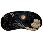Starry Sky Moon Space Cosmic Galaxy Nature Art Clouds Art Nouveau Abstract Sleep Mask