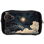 Starry Sky Moon Space Cosmic Galaxy Nature Art Clouds Art Nouveau Abstract Toiletries Bag (One Side)
