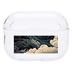 Starry Sky Moon Space Cosmic Galaxy Nature Art Clouds Art Nouveau Abstract Hard PC AirPods Pro Case