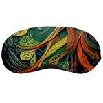 Outdoors Night Setting Scene Forest Woods Light Moonlight Nature Wilderness Leaves Branches Abstract Sleep Mask