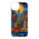 City New York Nyc Skyscraper Skyline Downtown Night Business Urban Travel Landmark Building Architec iPhone 13 TPU UV Print Case