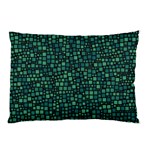 Squares cubism geometric background Pillow Case
