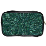 Squares cubism geometric background Toiletries Bag (One Side)
