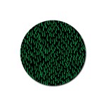 Confetti Texture Tileable Repeating Rubber Coaster (Round)