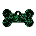 Confetti Texture Tileable Repeating Dog Tag Bone (Two Sides)