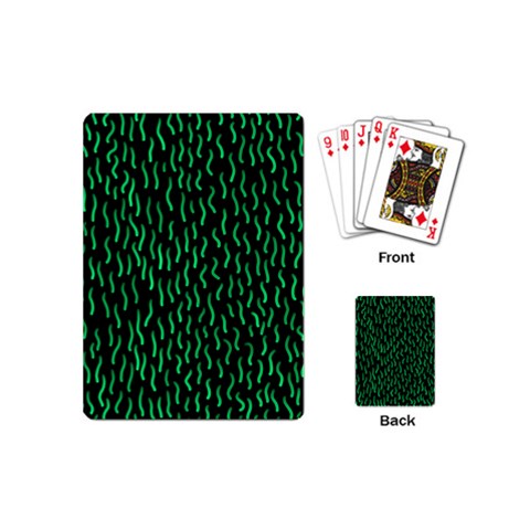 Confetti Texture Tileable Repeating Playing Cards Single Design (Mini) from UrbanLoad.com Back