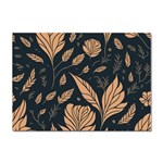 Background Pattern Leaves Texture Sticker A4 (100 pack)