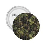 Green Camouflage Military Army Pattern 2.25  Buttons