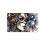 Woman in Space Magnet (Name Card)
