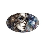 Woman in Space Sticker Oval (10 pack)