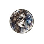 Woman in Space Hat Clip Ball Marker (4 pack)