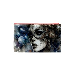 Woman in Space Cosmetic Bag (XS) from UrbanLoad.com Back