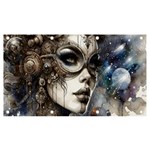 Woman in Space Banner and Sign 7  x 4 