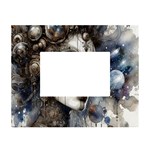 Woman in Space White Tabletop Photo Frame 4 x6 