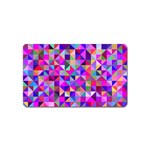 Floor Colorful Triangle Magnet (Name Card)