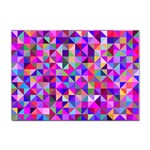 Floor Colorful Triangle Sticker A4 (10 pack)