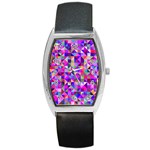 Floor Colorful Triangle Barrel Style Metal Watch
