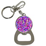 Floor Colorful Triangle Bottle Opener Key Chain
