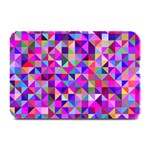 Floor Colorful Triangle Plate Mats