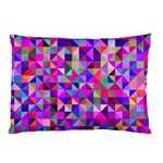 Floor Colorful Triangle Pillow Case (Two Sides)