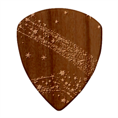 Starsstar Glitter Wood Guitar Pick (Set of 10) from UrbanLoad.com Front