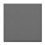 Abstract Diagonal Stripe Pattern Seamless Tile Coaster