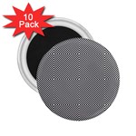 Abstract Diagonal Stripe Pattern Seamless 2.25  Magnets (10 pack) 