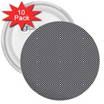 Abstract Diagonal Stripe Pattern Seamless 3  Buttons (10 pack) 