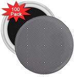 Abstract Diagonal Stripe Pattern Seamless 3  Magnets (100 pack)
