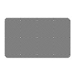 Abstract Diagonal Stripe Pattern Seamless Magnet (Rectangular)