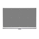 Abstract Diagonal Stripe Pattern Seamless Business Card Holder