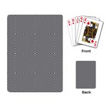 Abstract Diagonal Stripe Pattern Seamless Playing Cards Single Design (Rectangle)