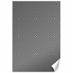 Abstract Diagonal Stripe Pattern Seamless Canvas 20  x 30 