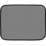 Abstract Diagonal Stripe Pattern Seamless Fleece Blanket (Mini)